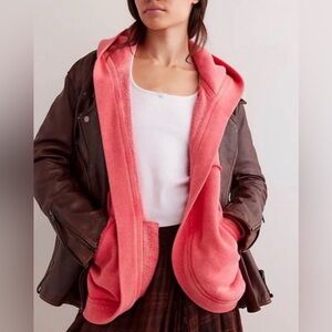 NWOT Free People Forever Yours Cardi Hoodie Sweatshirt